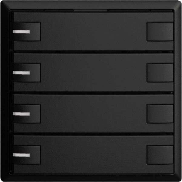 Poussoir KNX RGB EDUE, 250mW, a.LED RGB, 4×poussoir, comm.2×touches, no 