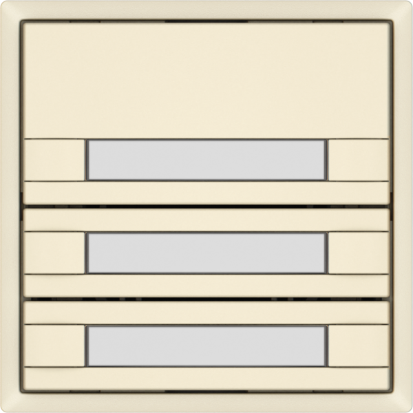 Universaltaster EDIZIO.liv UNI SNAPFIX® 12…48V o.LED 3× 2-Tbed.Pap.cr 