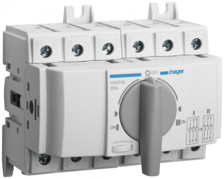 Commutateur de charge AMD Hager 3L 80A 