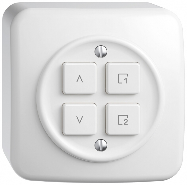 AP-Nebenstelle Storen STANDARDdue Wiser SNAPFIX® 1 Szene 4 Tasten WLAN ws 