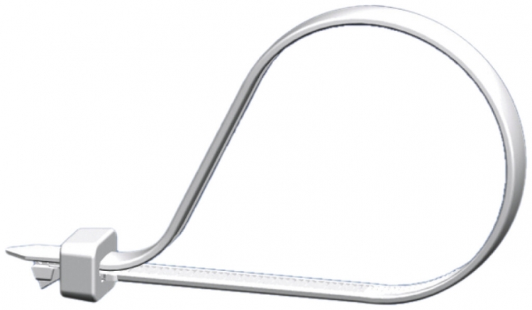 Kabelbinder Panduit 4.6×381mm farblos 
