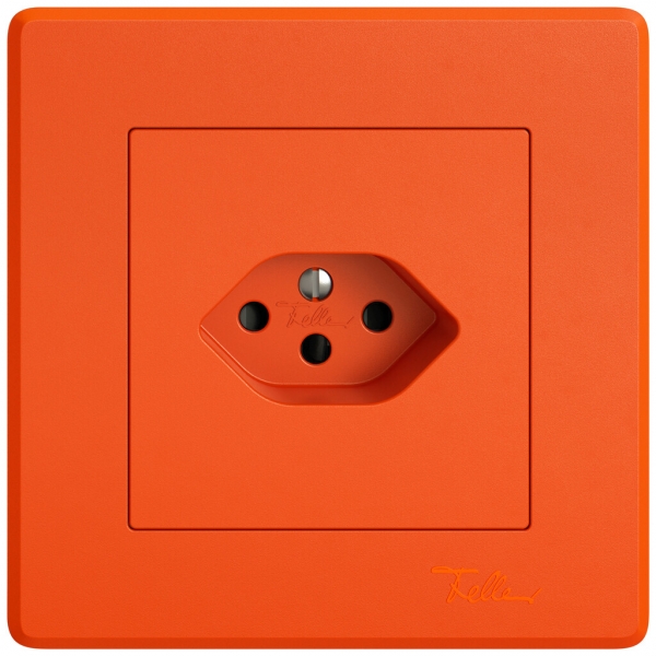 Presa INC EDIZIO.liv SNAPFIX® 1×T13 con shutter ar 