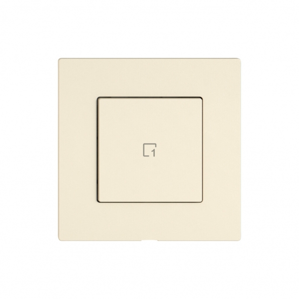 Comando per pulsante scene EDIZIO.liv Wiser SNAPFIX® 1 scena WLAN 1T cr 