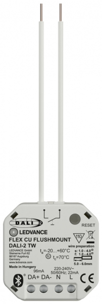 Appareil de commande LEDVANCE TW IP20 220…240V DALI 49×48×22mm 