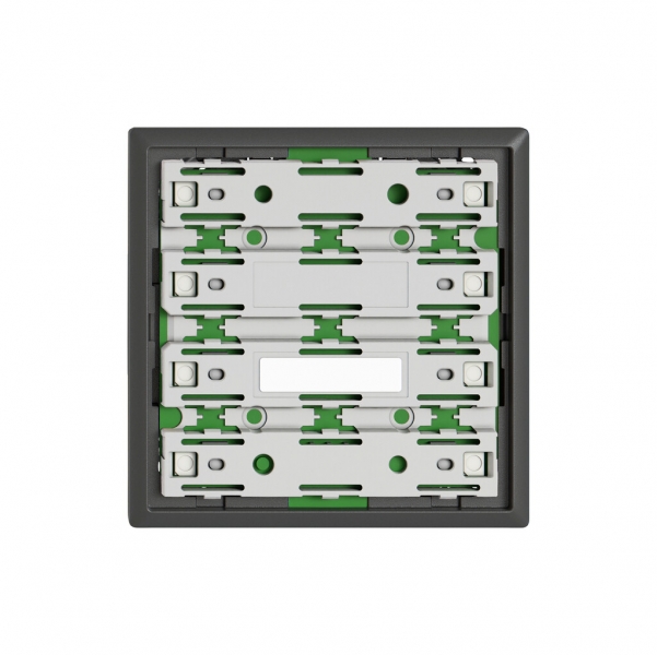 Unità funzionale KNX RGB EDIZIO.liv SNAPFIX® c.LED s.tasti sensore 1…8 tasti grs 