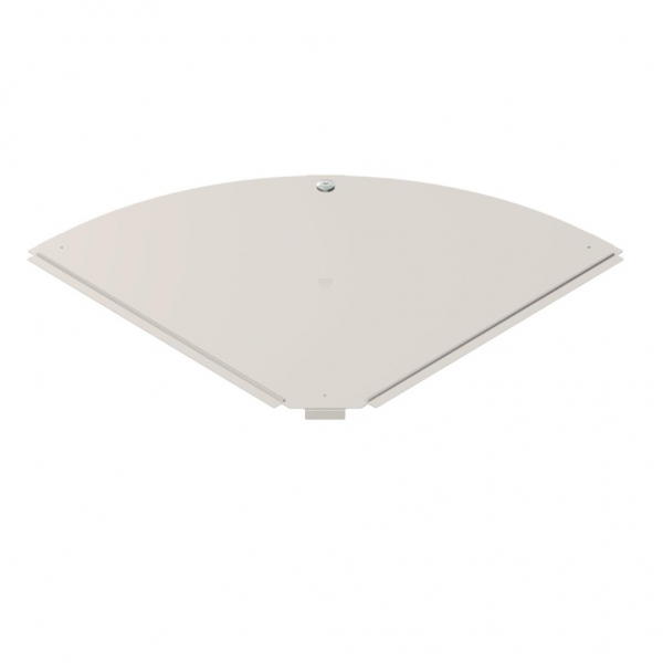 Couvercle BET RBD 90° 400mm acier fin A2 brut 