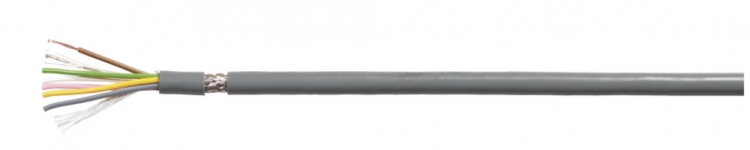 Câble de commande CY 6x0,34mm² gr Une longueur