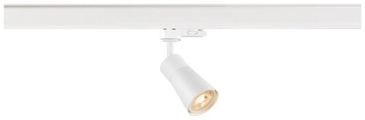 Spot SLV PURI 2.0 Cone GU10 1×6W REG AD3PH Ø55mm bianco 