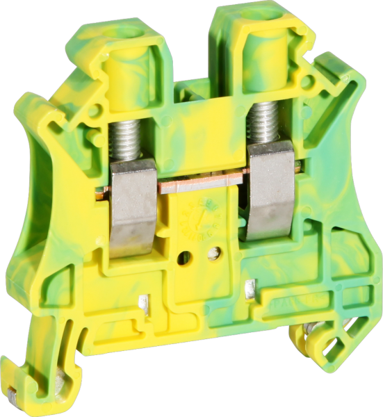 Morsetto 0.2…10mm² connessione rapida verde/giallo 