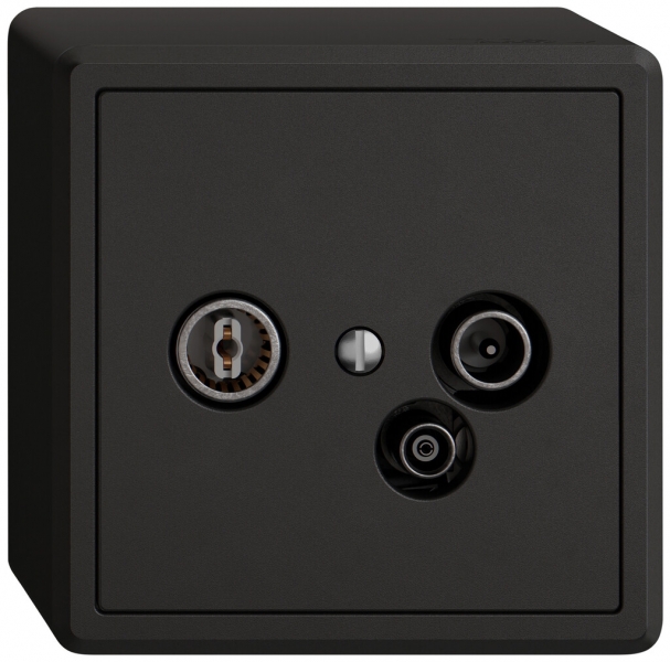 Presa antenna AP TV-R-dati EDIZIO.liv SNAPFIX® 15dB ne 