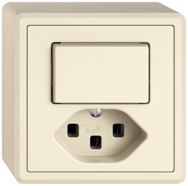 Combinazione AP EDIZIO.liv SNAPFIX® schema 3+T23 cr 