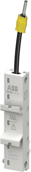 Adapter SMISSLINE TP DIN 32A 1P L1/L2/L3 Litze 300mm oben 