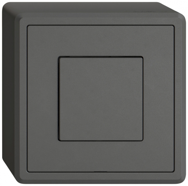 Interruttore a pulsante AP EDIZIO.liv Wiser SNAPFIX® 1 tasto WLAN grs 