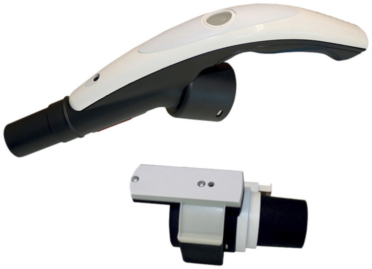 Poignée et raccord prise Sistem Air Flisy 2, wireless, en matière isolante 
