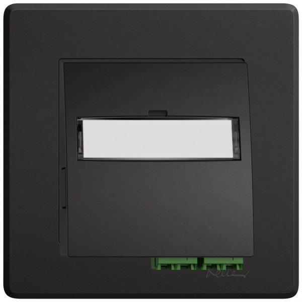 Prise FTTH ENC EDIZIO.liv SNAPFIX® LC APC Diamond F-3000 2 connecteurs no 
