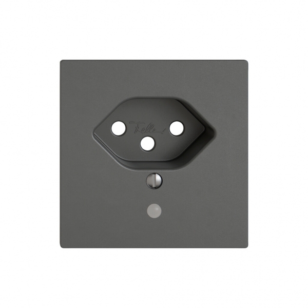 Kit di montaggio EDIZIO.liv SNAPFIX® per presa 1×T13 con lente frontale grs 