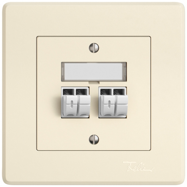 Presa audio INC EDIZIO.liv SNAPFIX® 2× cr 