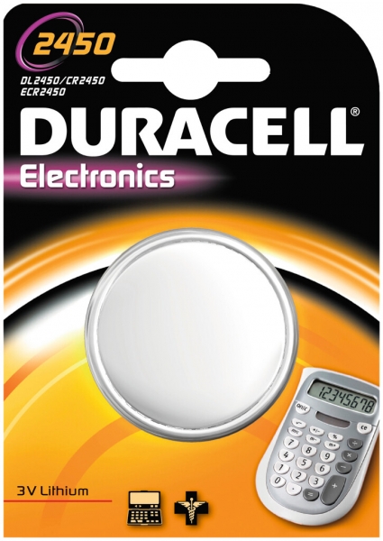 Knopfzelle Lithium CR2450 