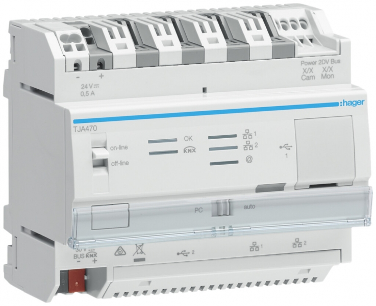 Server AMD Hager domovea expert KNX 