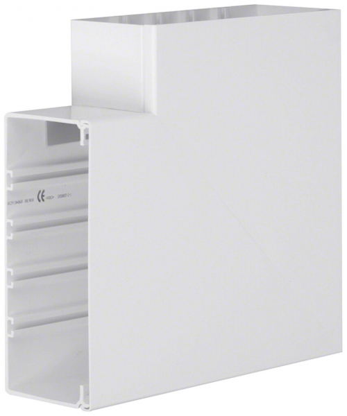 Flachwinkel Hager tehalit.FB 230×100mm grau IP30 