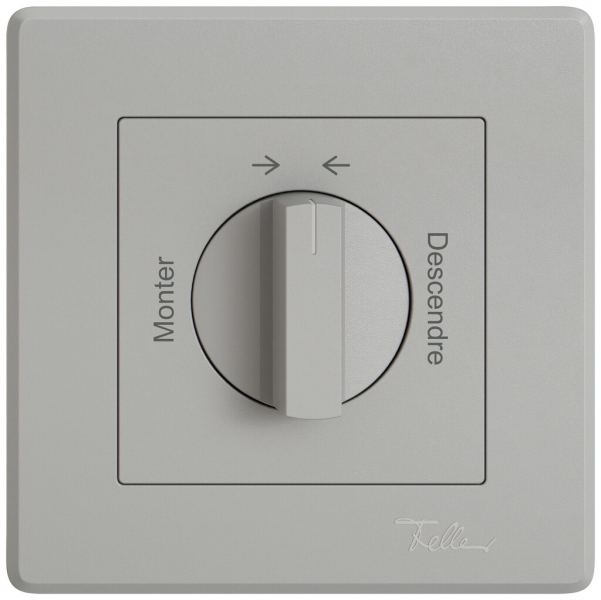 Kit di montaggio INC EDIZIO.liv SNAPFIX® pulsante girev.manop.Mont.→ ← Desc.grc 