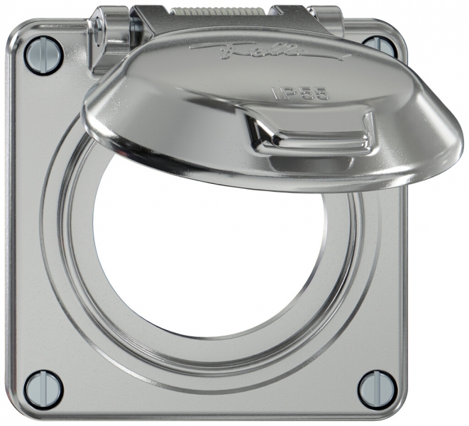 Parte superiore ELEMENT SNAPFIX® con coperchio ribaltabile Ø53mm all 