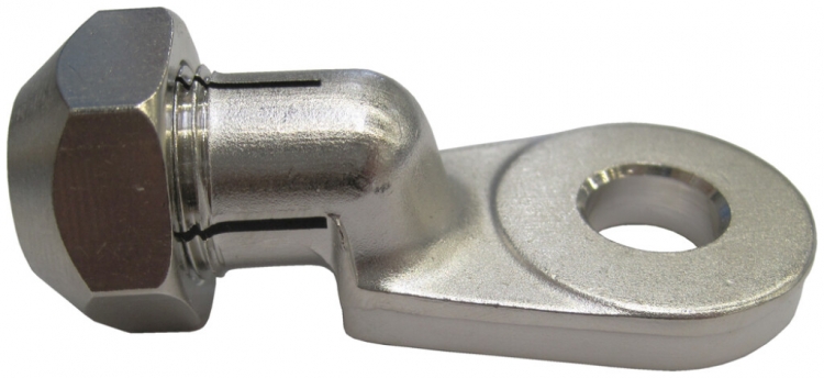 Capocorda concentrico diritto Gardy 10mm ottone 
