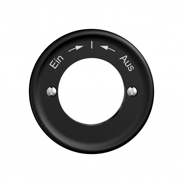 Kit di montaggio STANDARDdue SNAPFIX® pulsante girevole c.chi.Ein → ← Aus ne 