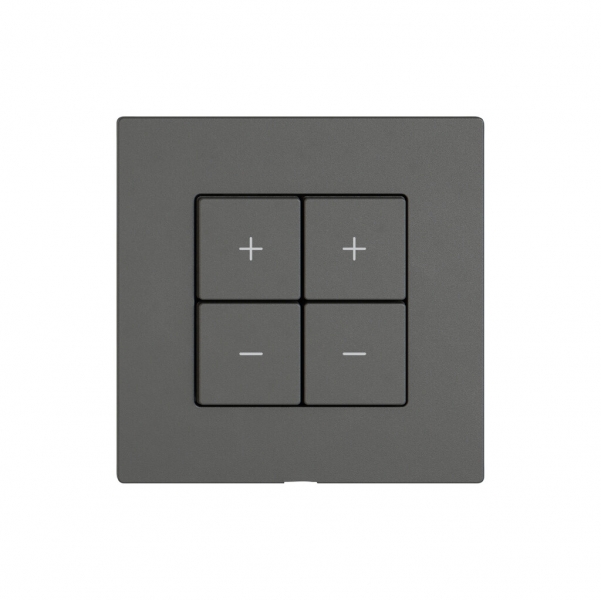 Kit di montaggio EDIZIO.liv Wiser SNAPFIX® p.dimmer 2C 4T grs 