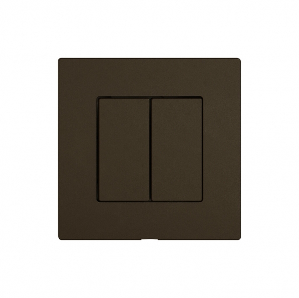 Bedienaufsatz zu Druckschalter EDIZIO.liv Wiser SNAPFIX® 2K 2T br 