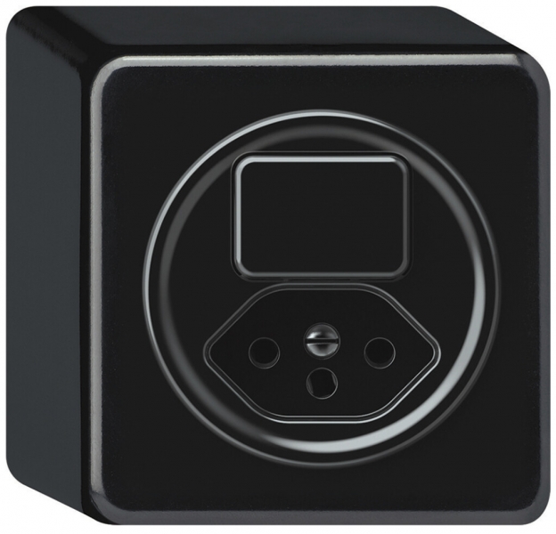 Combinazione AP origin sch 6 + 1×tipo 13 nero 