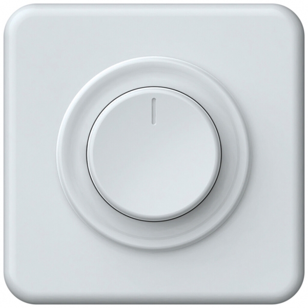 Regolatore rotativo INC Uni-LED origin 230V 20…400VA/W 92×92mm bianco 