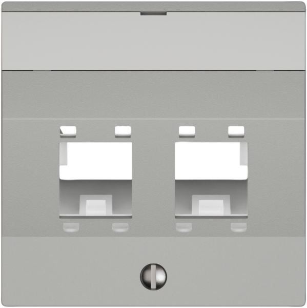Kit de montage EDIZIO.liv SNAPFIX® pour freenet cat.5e/6 adaptateur 2× grc 
