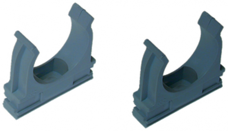 Collare di fissaggio Plica M50 grigio chiaro 