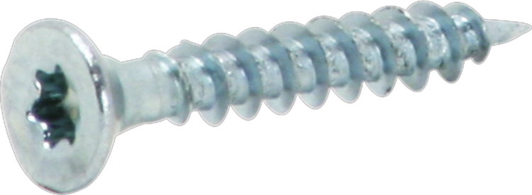 Vite per pannello truciolare a testa svasata 4×20mm Torx CH 