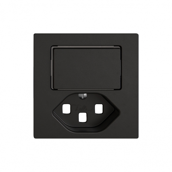 Kit di montaggio EDIZIO.liv SNAPFIX® p.combi.T23 c.1 tasto c.lente lat.ne 