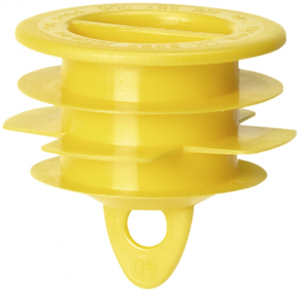 Tappo di chiusura universale M40 giallo 