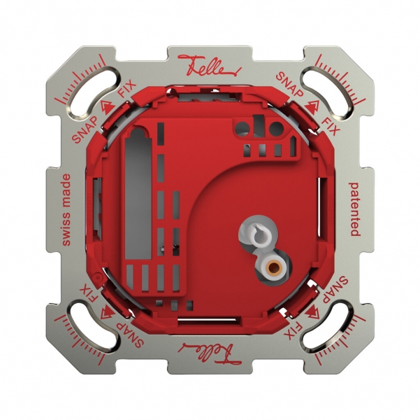 Termostato ambiente INC Feller SNAPFIX® senza interruttore 24VAC/DC 50Hz 