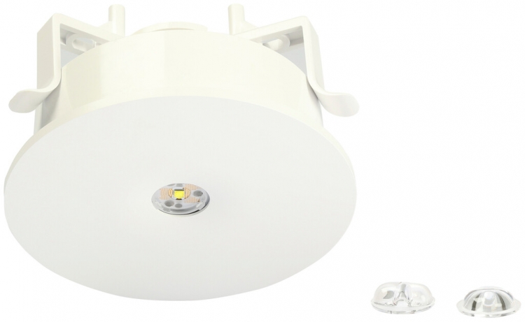 Lampada d'emergenza LED INS AWIL-EL-421-AT Ø122mm 3.7W 230VAC 1h 240lm 