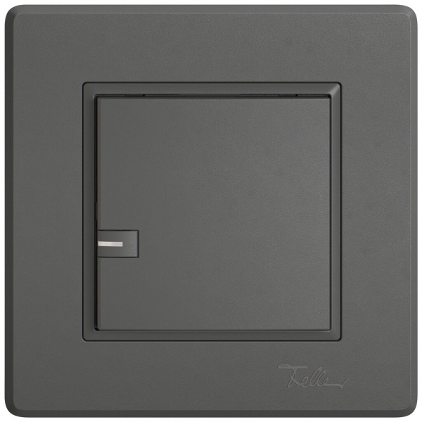 Poussoir KNX RGB ENC EDIZIO.liv SNAPFIX® capteur temp.RGB-LED 1× comm.1T grf 