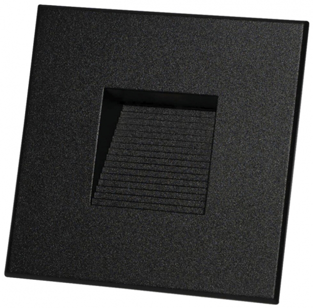 Applique LED INS DOTLUX EASYSTAIR 1.5W 70lm 930 IP20/44 82×82mm nero 