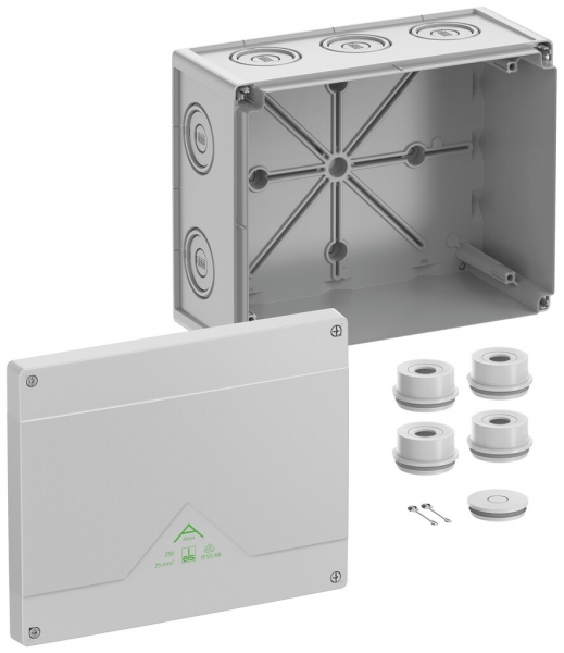 Boîte de dérivation AP Spelsberg Abox 250-L 202×252×120mm IP66 gr 