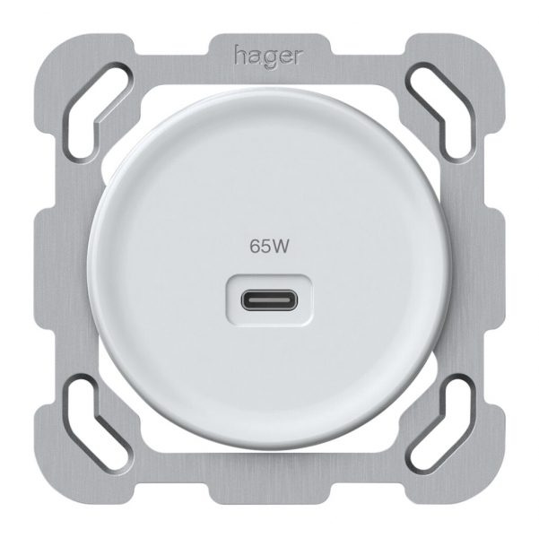 Presa di carica USB INC origin 1×USB-C 3250mA 20V bianco 