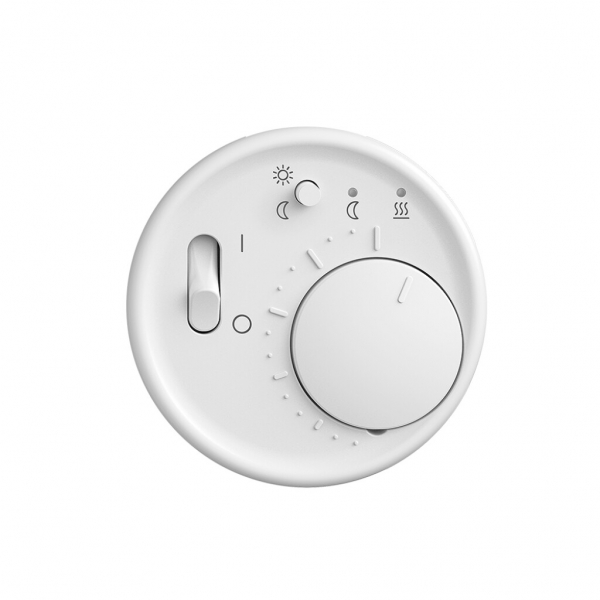 Kit frontal STANDARDdue blanc pour thermost.d'amb. 