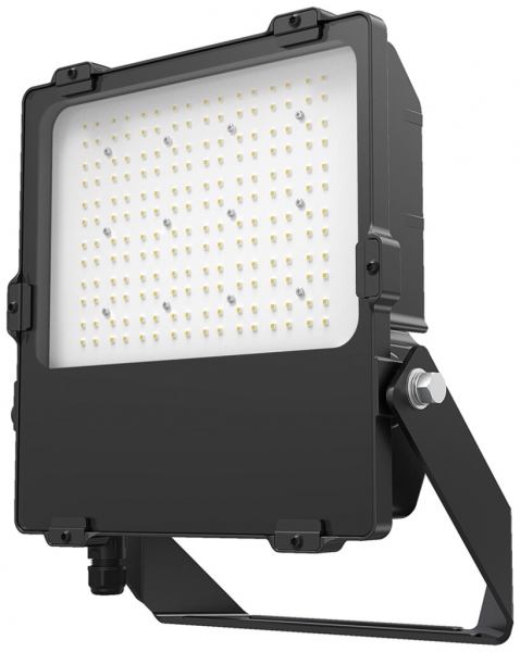 Projecteur LED DOTLUX LENSplus 150W 19600lm 5000K IP66 90° 417×320mm noir 