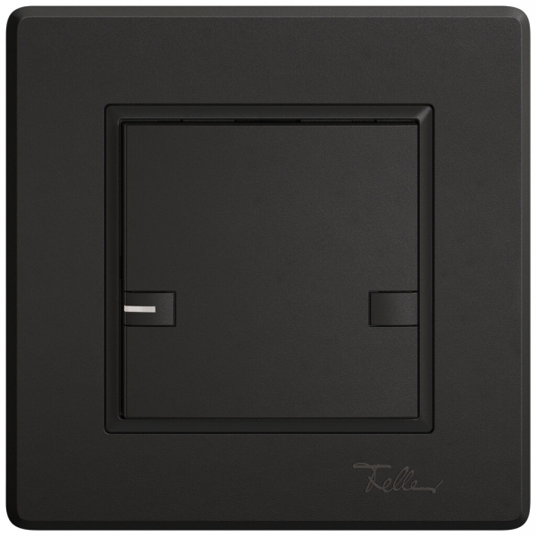 Poussoir KNX RGB ENC EDIZIO.liv SNAPFIX® capteur temp.RGB-LED 1× comm.2T no 