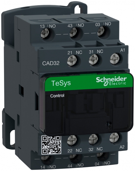 Contacteur auxiliaire Schneider Electric CAD32P7 230V 50/60Hz 3F+2O TeSys 