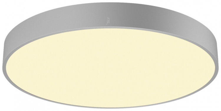 Plafonnier LED SLV MEDO 60 39W 4550lm 927/930/940 IP50 VAR Ø600mm gris 
