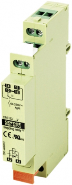 Télérupteur AMD ComatReleco CRS1C, 24VDC 1C 6A 