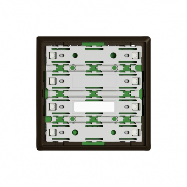 Unità funzionale KNX RGB EDIZIO.liv SNAPFIX® s.LED/tasti sensore 1…8 tasti ma 